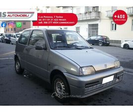 FIAT CINQUECENTO FIAT CINQUECENTO 1.1I CAT SPORTING 40KW ANNO 1996
