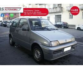 FIAT CINQUECENTO FIAT CINQUECENTO FIAT CINQUECENTO 1.1I CAT SPORTING 40KW ANNO 1996
