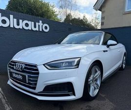 AUDI A5 2.0 TFSI S LINE CONVERTIBLE 2DR PETROL MANUAL EURO 6 (START/STOP) (190 PS)