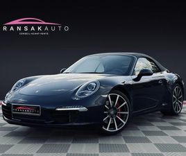PORSCHE 911 CABRIOLET 991 CARRERA S 991 CARRERA S CABRIOLET 3.8I 400 CH