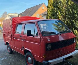 EX FEUERWEHR VW T3 DOKA MIT PLANE UND SPRIEGEL