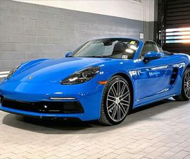 CERTIFIED 2025 PORSCHE 718 BOXSTER S