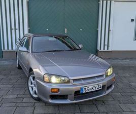 NISSAN SKYLINE R34 GT-T UNVERBASTELT TÜV NEU 4-TÜRER