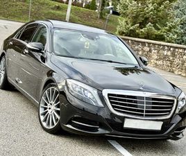 •MERCEDES S350 D LONG AMG PAKET 2014 GOD FULL 3X TV PANORAMA BURMESTER ZRACNI OVJES KOŽA ACC ALU 20
