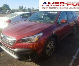 SUBARU OUTBACK 2020, 2.5L, 4X4, USZKODZONY TYL SLUBICE