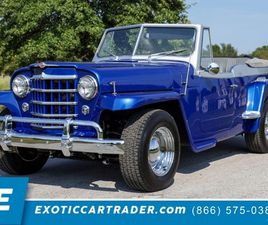 WILLYS JEEPSTER CONVERTIBLE 1949 WILLYS JEEPSTER RESTOMOD
