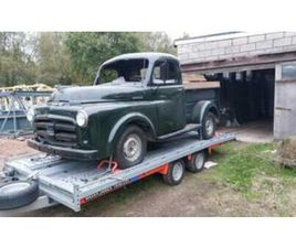 DODGE B SERIES ② DODGE B3B 1951 PICK UP TRUCK. ZELDZAAM , RUILEN MISSCHIEN ? — OLDTIMERS & ANCÊTRES — 2EMEMAIN