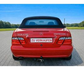 MERCEDES CLK, ROT, CABRIO, KOMPRESSOR