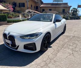 BMW 420D 48V CABRIO MSPORT DA VETRINA SI ACCETTANO