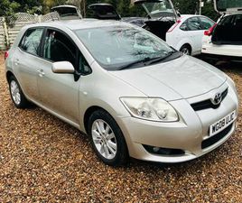 2008 TOYOTA AURIS 1.6 VVTI T SPIRIT 5DR HATCHBACK PETROL MANUAL