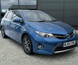 2014 TOYOTA AURIS 1.8 VVTI HYBRID ICON+ 5DR CVT AUTO HATCHBACK PETROL/ELECTRIC HYBRID AUTOMATIC