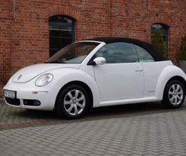 VOLKSWAGEN NEW BEETLE CABRIO 1.9 TDI UNITED 105KM KLIMA SKÓRA ALUFELGI SUPER STAN ZAMIANA