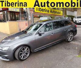 AUDI A4 AVANT A4 AVANT 2.0 TDI 190CV S LINE/DSG/TAGLIANDI AUDI