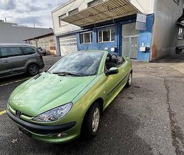 PEUGEOT 206CC TOP ZUSTAND CANTON BÂLE-VILLE - TUTTI.CH