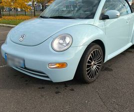 VOLKSWAGEN NEW BEETLE CABRIOLET VOLKSWAGEN NEW BEELTE CABRIOLET CARAT