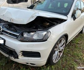 VOLKSWAGEN TOUAREG VOLKSWAGEN TOUAREG 4.2 V8 TDI 340 CV 2010 CHOC AVANT PROCEDURE VEI POUR PRO OU EXPORT PRIX 9900 EUROS LIVRAISON POSSIBLE