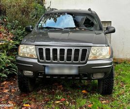 JEEP GRAND CHEROKEE WJ 2.7 CRD – 327 000 KM – NOMBREUX FRAIS RÉALISÉS – EN L’ÉTAT
