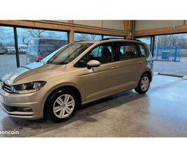 VOLKSWAGEN TOURAN 1.6 TDI 115CH BLUEMOTION TECHNOLOGY FAP CONFORTLINE DSG7 7 PLACES