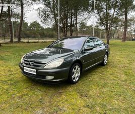 PEUGEOT 607 2.2L 16V 160CH EXECUTIVE - VERT ACADIE - INTERIEUR VELOURS - SUIVIE D'ENTRETIEN