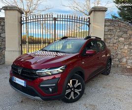 DACIA SANDERO STEPWAY / 1.0 TCE / 90CV / BOITE AUTOMATIQUE / CAMÉRA / SIÈGES CHAUFFANTS / 23800 KMS / PHARES LEDS / 1ÈRE MAIN / ATTELAGE / ORIGINE FRANCE
