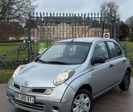 NISSAN MICRA III (K12) 1.5 DCI VISIA – 2009 DIESEL – 86 CH – BOÎTE MANUELLE – CRIT’AIR 2 – GRIS