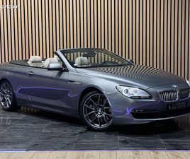 BMW SERIE 6 CABRIOLET 650 BMW SERIE 6 CABRIOLET 50I 4.4 V8 407 F12 CABRIOLET LUXE BVA SPORT 650I 650 ETAT NEUF SUIVI COMPLET BMW
