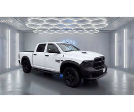 RAM TRUCKS RAM 1500 CREW CAB DODGE RAM 1500 5.7 V8 400CH FLEXFUEL HEMI CREW CAB CLASSIC BIGHORN / SECONDE MAIN / VEHICULE HOMOLOGUE 4 PLACES PAS DE TVS / ATTELAGE / APPLE CARPLAY / CAMERA D