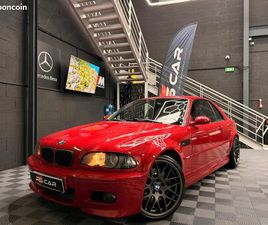 BMW M3 E46 3.2 CABRIOLET 343 CV BVM6 ROUGE IMOLA HARD -TOP
