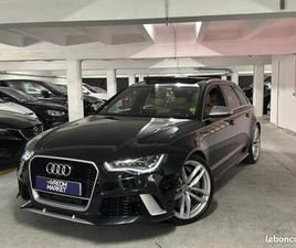 AUDI A6 AVANT RS6 AUDI RS6 AVANT V8 4.0 TFSI 560 QUATTRO TIPTRONIC 8/AUDI EXCLUSIVE GREEN/TO/CÉRAMIQUES/BO/CAMÉRA 360°