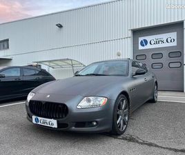 MASERATI QUATTROPORTE S MASERATI QUATTROPORTE 4,7 S V8 431, SUIVI COMPLET , PACK BLACK, SIEGES CHAUFFANTS, COVERING
