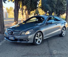 MERCEDES-BENZ E 350 CGI COUPÉ - SOLO 80.000 KM !!!