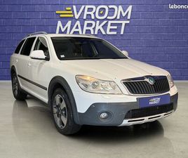 SKODA OCTAVIA SCOUT SKODA OCTAVIA COMBI 4X4 2.0 TDI 140 4X4 SCOUT PLUS DSG SIEGE CHAUFFANT-RADARS DE RECUL AV,AR-COURROIE NEUVE-SUIVI COMPLET