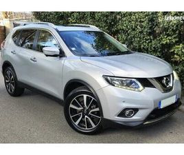 NISSAN X-TRAIL 4X4 ALL MODE DCI 130CV, 1MAIN, FAIBLE KMS 97.000, BOITE 6 VITESSES, GPS, DOUBLE TOIT PANORAMIQUE OUVRANT, CAMERA 360, BLUETOOTH, ENTRETIENS COMPL