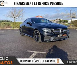 MERCEDES CLASSE E COUPÉ E 400 - BVA 9G-TRONIC COUPE - BM 238 FASCINATION 4-MATIC - BVA PHASE 1