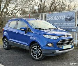 ? FORD ECOSPORT 1.5 TDCI 95 TITANIUM – SUV DIESEL – DISTRIBUTION OK – VIDANGE 5W30 – GARANTIE 12 MOIS BY LABEL – CT OK (01/2028) ?