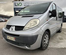 RENAULT TRAFIC PASSENGER L1H1 2.0 DCI 90 CV MOTEUR A CHAINE TVA RECUPERABLE