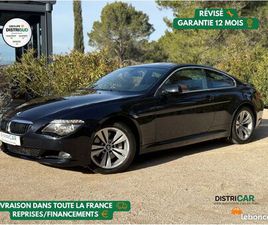 BMW SERIE 6 635 BMW 635D COUPÉ PACK LUXE EXCELLENT ETAT GARANTIE 12 MOIS REPRISES FINANCEMENTS LIVRAISON TOUTE FRANCE