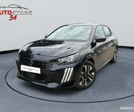 PEUGEOT 208 HYBRID 100 E-DCS6 ALLURE {1ER MAIN, 23.000 KM - 14.000E HT EXPORT ALGERIE}