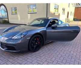 PORSCHE 718 CAYMAN S PORSCHE 718 CAYMAN S 350CH CONFIG PARFAITE, CHRONO, CUIR ÉTENDU, SIÈGES 18 POS, JANTES 20, PSE ETC…