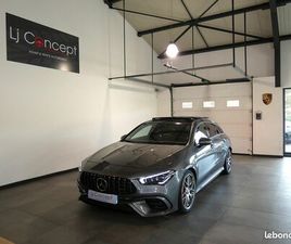 MERCEDES CLA II SHOOTING BRAKE 45 S AMG 421CH 4MATIC+ 8G-DC - ORIGINE FRANCE - 39'730 KM - SUIVI COMPLET MERCEDES - TOIT OUVRANT PANORAMIQUE - BURMESTER - HUD -