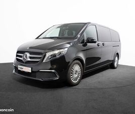 MERCEDES CLASSE V EXTRA LONG 300 D 237 CV TYPE AVANTGARDE FULL OPTION ACC CAMERA 360 BURMESTER CUIR 2 PORTES LATERALES ELEC 8 PLACES GPS PRO TACTILE ANGLE MORT 