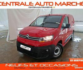 CITROEN BERLINGO 1.5 BLUEHDI S&S - 130 - BV EAT8 III FOURGON FOURGON M WORKER 1000 KG PHASE 1