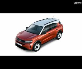 OPEL FRONTERA 1.2 TURBO HYBRID 110 CH E-DCT6 EDITION