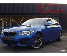 BMW 120I 2.0 184CH, PACK M, TOIT OUVRANT, CUIR CHAUFFANT, RÉGUL, CLIM, RADARS, SUIVI ...