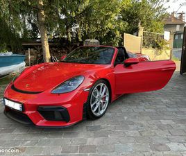 PORSCHE 718 BOXSTER SPYDER PORSCHE 718 SPYDER – 420 CV – PDK – ENTRETIEN PORSCHE À JOUR – PACK CARBONE – PDLS+
