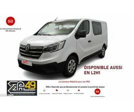 RENAULT TRAFIC CABINE RENAULT TRAFIC VAN L1H1 CABINE APPROFONDIE ADVANCE 3T BLUE DCI 130 LEASING - BIEN LIRE L'ANNONCE - RÉSERVÉ AUX PROFESSIONNELS AVEC KBIS