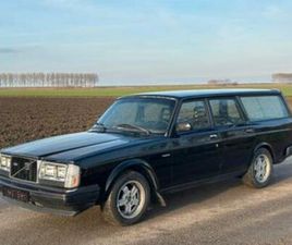 VOLVO 240 TURBO ESTATE USA 1985 ZWART 245 — VOLVO — MARKTPLAATS