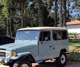 TOYOTA BANDEIRANTE TOYOTA BAND. JIPE 4X4 SPORT 3.7 DIESEL 1984
