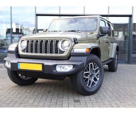 JEEP WRANGLER CONVERTIBLE JEEP WRANGLER - 4XE 380 SAHARA / OLIVE DRAB / NIEUW MODEL 2026