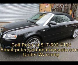 USED 2009 AUDI A4 2.0T CABRIOLET QUATTRO